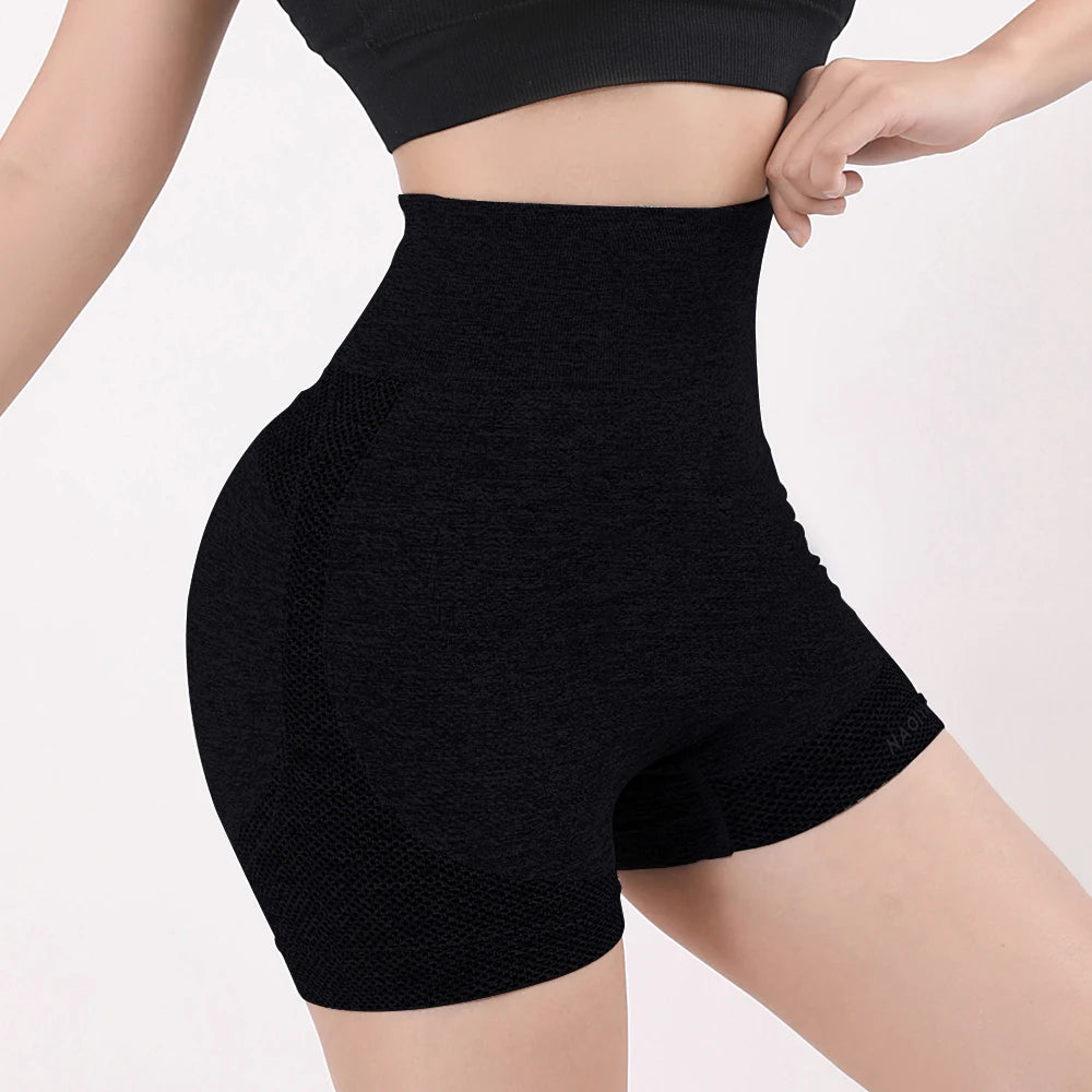 MISTHIN Shorts Pants Woman Summer 2022 New Butt Lifting Seamless Yoga Sportswear Gym Fitness Peach Ass Push Up Legging